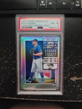 2019 Panini Chronicles - Contenders Optic Pete Alonso #1 Holo Prizm (RC)