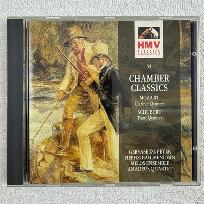 Chamber Classics - Mozart Clarinet Quintet - Schubert Trout Quintet - CD - VGC