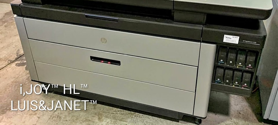 HP PageWide XL 5100 40" Multifunction Large Format Color Plotter ...