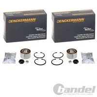2X Denckermann RADLAGER-SATZ Vorne Passend FüR VW Caddy Golf Jetta Scirocco