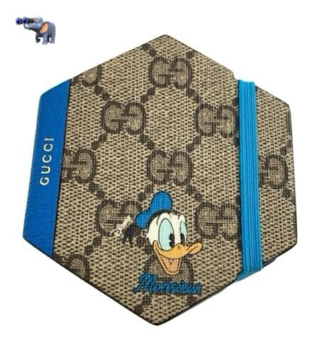 Papeterie GUCCI Disney épad Donald Collaboration GG Supreme 034