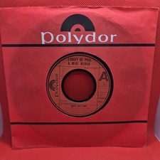 Lynsey de Paul & Mike Moran - Rock Bottom 7" Vinyl Single 45RPM Polydor 1977 VB1