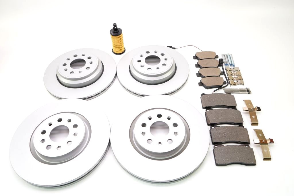 Maserati Ghibli Base brake pads rotors service kit FREE FILTER #792