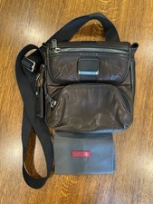 Tumi Leather Crossbody bag