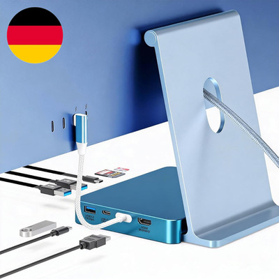 Usb-C-Hub Für Mac 24 Zoll 2021/2023/2024, 8-In-1-Imac-Usb-Hub Mit M.2-Ssd-Erweit