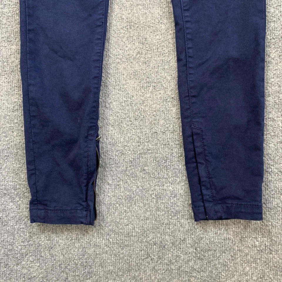 Pantalones de mezclilla Joie para mujer 25 Storm So Real ajustados cargo elásticos ajustados tobillo cremallera tiro bajo Foto 3 de 4