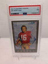 1991 Fleer - Pro Vision Joe Montana #1