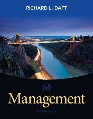 Management - Hardcover By Daft, Richard L - GOOD