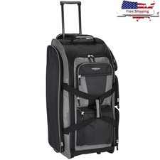 Rolling Upright Duffel 30 In Multi-Pocket Travel Luggage W/ Telescopic Handle