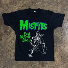 80s Misfits Legacy Brutality Evil Never Dies Unisex S-5XL Tee HT243