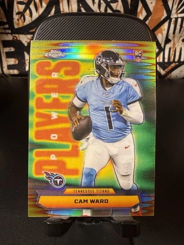2025 Topps Chrome Cam Ward Refractor (RAW)