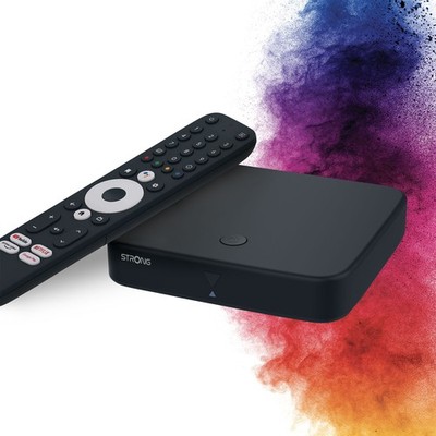 Strong SRT423 DVB-C/T2+Stream Schwarz
