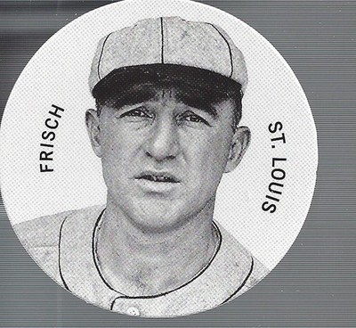 2013 Panini Cooperstown Colgan's Chips #48 Frankie Frisch - BB