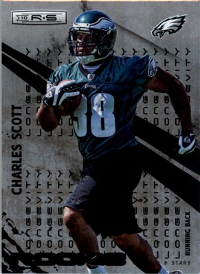 2010 Rookies and Stars Longevity Parallel Silver #180 Charles Scott /249 FB
