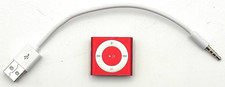 Apple iPod Shuffle 4th Gen 2GB Portable MP3 Player Red A1373 Tested  Reset 