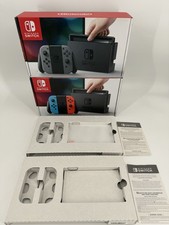 2 x Nintendo Switch Original Black Neon Joy Con Case EMPTY RETAIL BOX ONLY