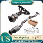 2Pcs Catalytic Converters for 2002-2006 Nissan Sentra 2.5L Front & Rear 58142 US