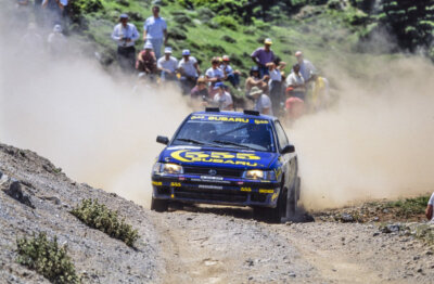 Ari Vatanen Bruno Berglund Subaru Legacy 1993 WRC Rally Old Photo 6