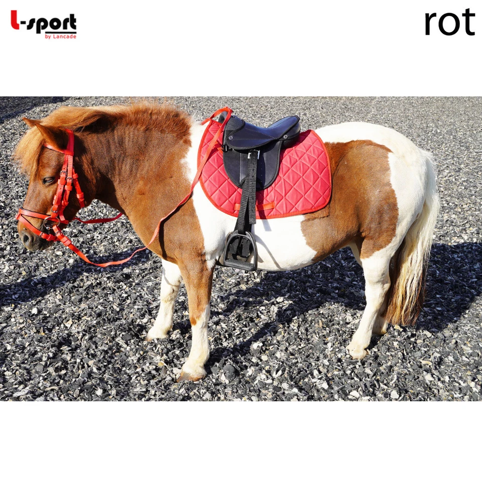 L-Sport Sattelset mit Trensenzaum SMALL für Shettys und Ponys - Bild 3 von 4