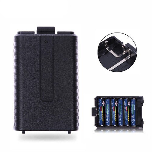 6x AAA Batteriefach für BaoFeng Walkie Talkie UV-5R UV-5R III UV-5RT BF-F8HP