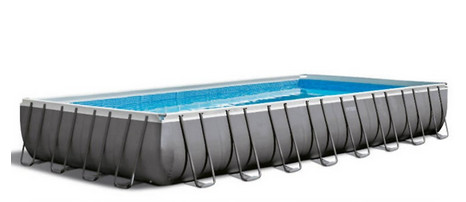 PISCINA INTEX ULTRA XTR FRAME 975x488x132 con pompa a sabbia scaletta e teli