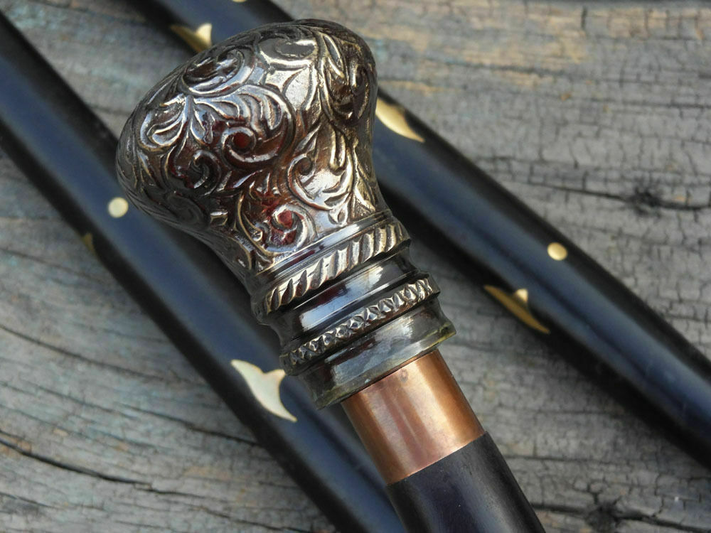 Brass Antique Ball Solid Head Handle Antique Styl… - image 2