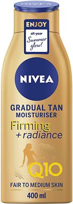 Nivea Q10 straffend + strahlend allmählich hellbraun (400 ml)