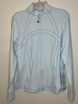 NWT Size 12 Lululemon Define Jacket Luon SHRB Sheer Blue
