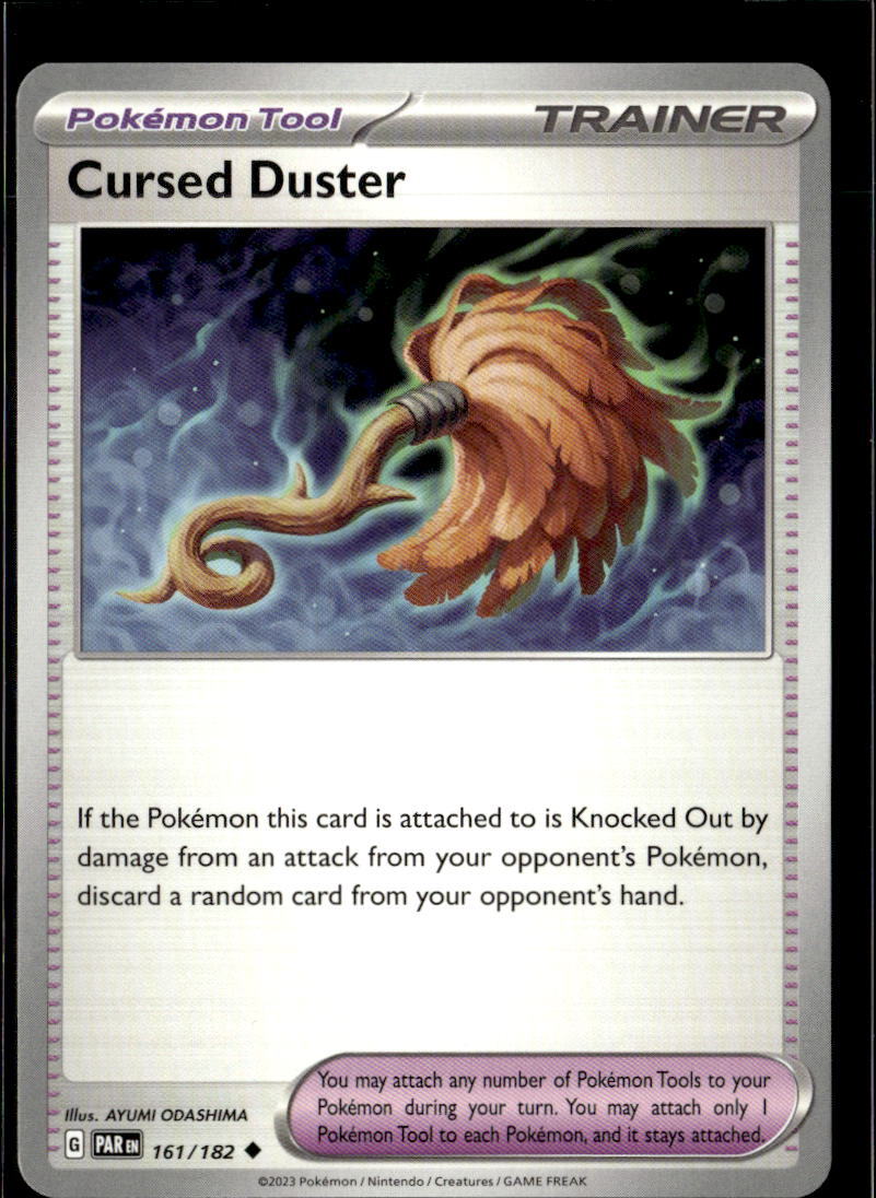 cursed pokemon card Duster - 161/182 - Paradox Rift - Trainer Lot x4 10 Best Funny Pokemon Cards