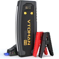 VTOMAN V10 Jump Starter 2500A Portable Car Starter 12V Lithium Jump Box Booster