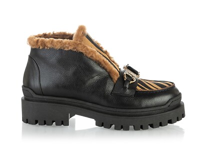Authentic Marino Fabiani Italian Designer Shoes New Collection Black