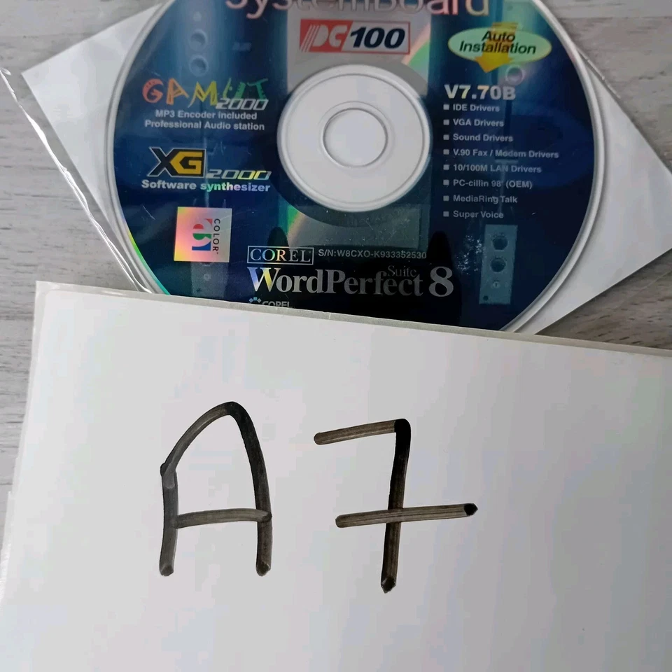 SYSTEM BOARD PC 100 PC CD ROM V7.70B COREL - RARE RETRO SOFTWARE - NEW !! - Image 4 of 4