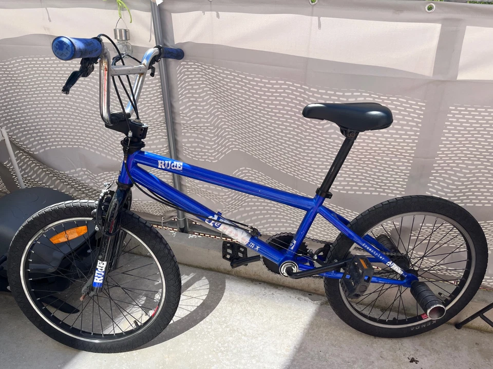 BMX blau 20 zoll