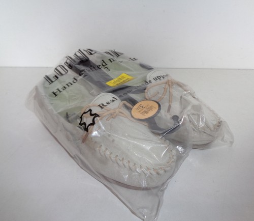 Ladies New Slippers Suede Leather Real Wool Lined Comfort Moccasin Womens Size 3 - Picture 5 of 9