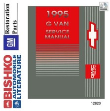 1995 Chevrolet Truck Express Van Savana Factory Shop Service Manual Cd