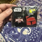 Star Wars Enamel Pin Set Funko Pop TargetCon 2022 Red Boba Fett Helmet Age 6+