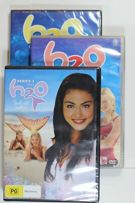 H2O Just Add Water - Vol 5 - 6 & Series 3 Vol 2 Reg 4 - New Sealed Tracked (D857