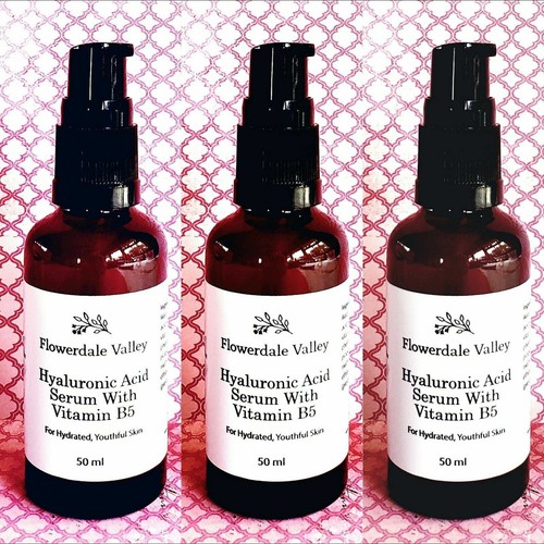 Suero de ácido hialurónico 3x 50 ml vitamina B5 tratamiento de la celulitis reducir arrugas - Imagen 5 de 7