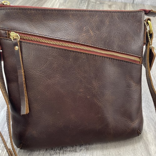 Osgoode Marley Trinity Crossbody Purse Tasche Espresso Braun Leder Style 7141 - Bild 17 von 17