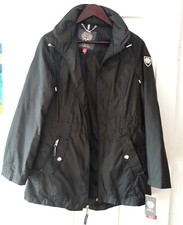 Brand New Vince Camuto Lightweight Parka (in A Pocket) Size M, Dark Khaki Colour
