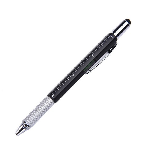 Multifunction 6in1 Screen Stylus Ballpoint Pen + Ruler Screwdriver Tool - Afbeelding 14 van 16