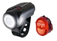 Sigma Aura 35 Set 17360 Fahrradlicht 35 Lux Led Bike Fahrradlampe Stvzo 45 M Usb