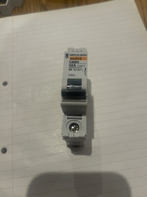 Merlin Gerin Multi9 C60H 32amp MCB
