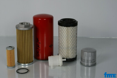 Filterset für Komatsu PC 15 R-8/HS Motor 3D68E-N3FB ab SN F22426 mit Saugfilter
