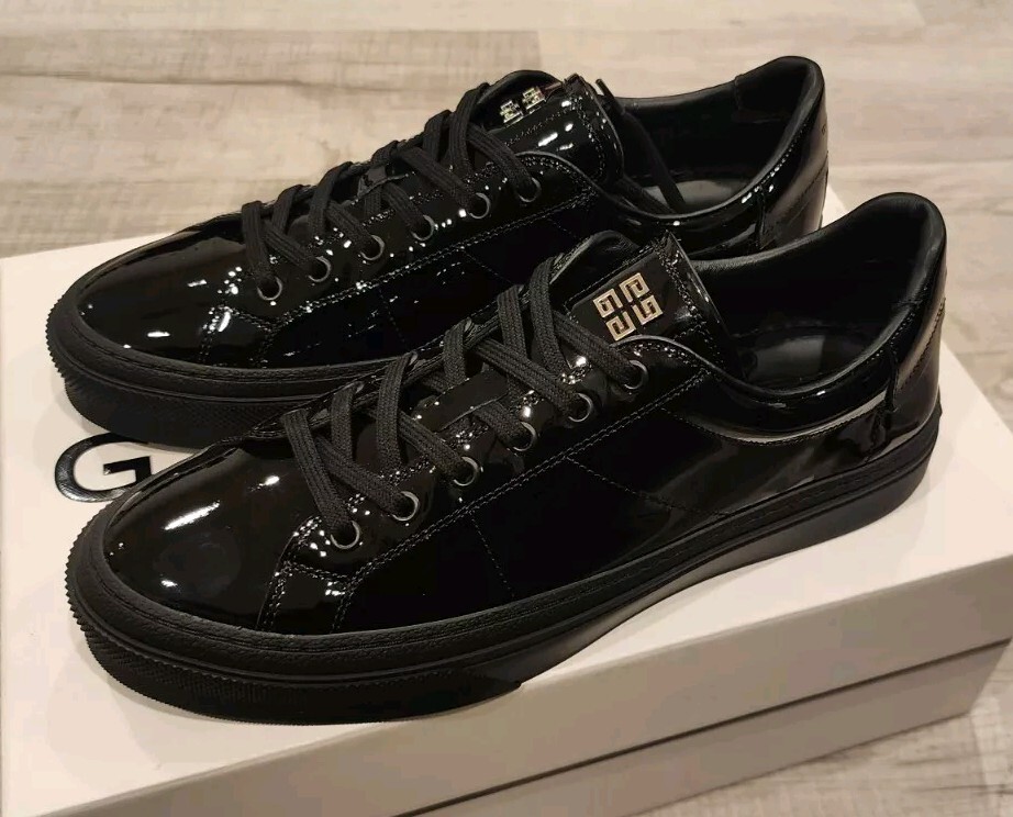 【GIVENCHY】ブラック 4G City ローカットスニーカー GIVENCHY◇ローカットスニーカー/42/BLK/シティ4Gジャガード