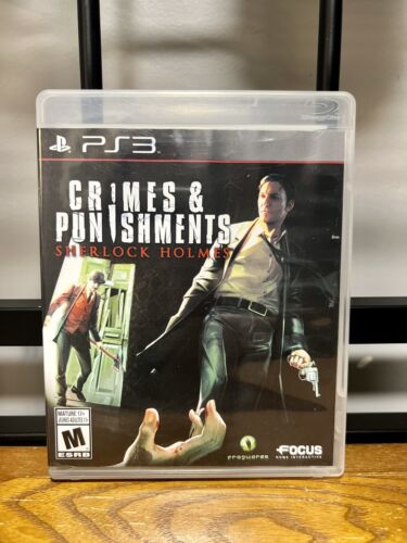 Crimes & Punishment Sherlock Holmes (2014) Playstation 3 Game, PS3 - Mystery RPG - Picture 1 of 11
