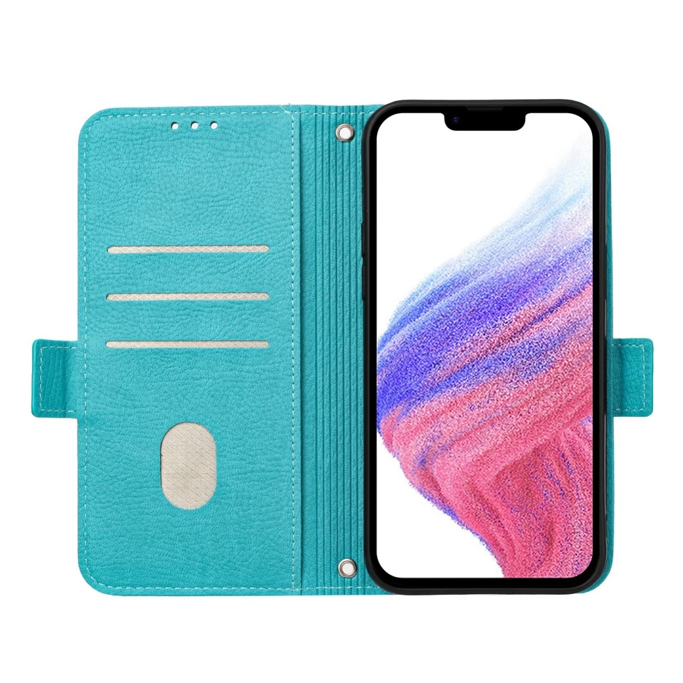 For Samsung Galaxy Note 20 Ultra 10+ Rose Pattern Flip Card Wallet Phone Case - Image 2 of 4