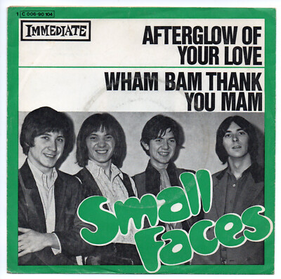 Small Faces    Afterglow Of Your Love - Vinyl - Single 7 Original Cover