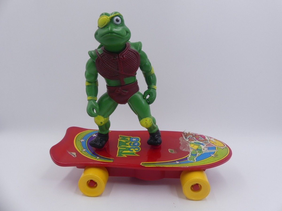 Vintage 1990s Terror Toad TMNT KO Skateboard 8