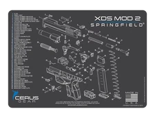 For Springfield XDS MOD 2 Armorers Cleaning Mat Cerus Gear PREMIUM  Made in USA